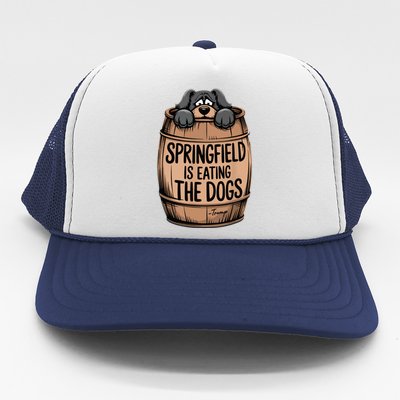 Springfield Is Eating The Dogs Trucker Hat