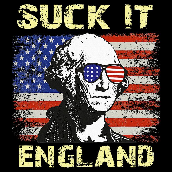 Suck It England Funny George Washington Cooling Performance Crew T-Shirt