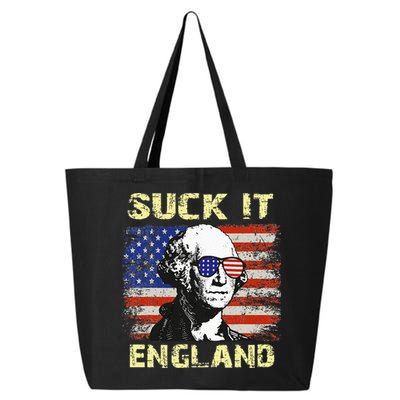 Suck It England Funny George Washington 25L Jumbo Tote
