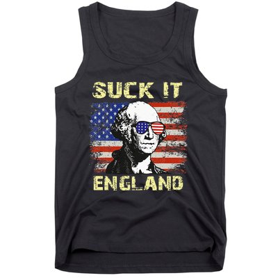 Suck It England Funny George Washington Tank Top