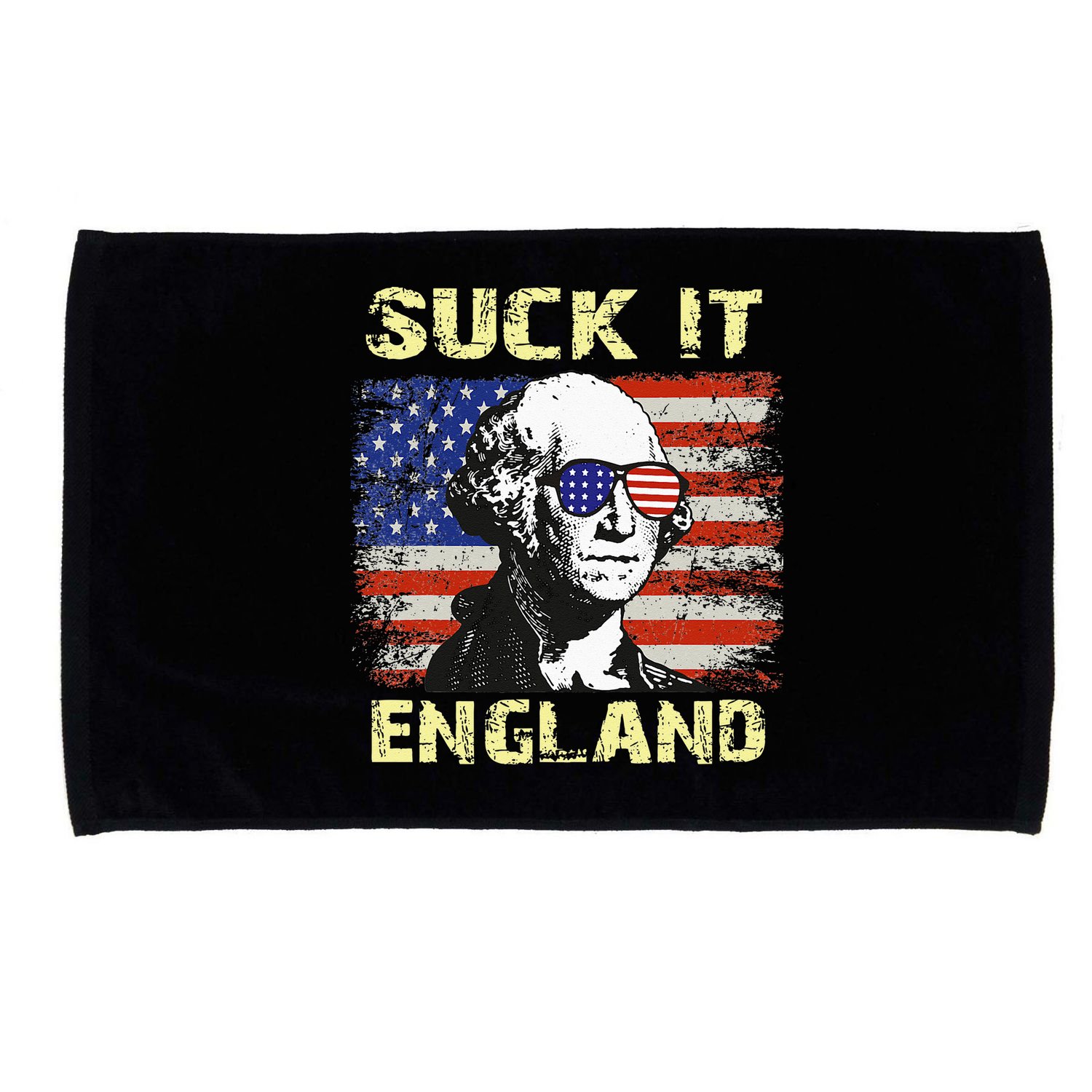 Suck It England Funny George Washington Microfiber Hand Towel