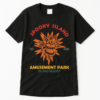 Spooky Island Est 2002 Amusement Park Island Resort Tall T-Shirt