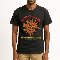 Spooky Island Est 2002 Amusement Park Island Resort Tall T-Shirt