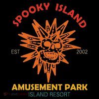 Spooky Island Est 2002 Amusement Park Island Resort Tall T-Shirt