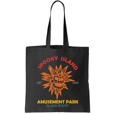 Spooky Island Est 2002 Amusement Park Island Resort Bag