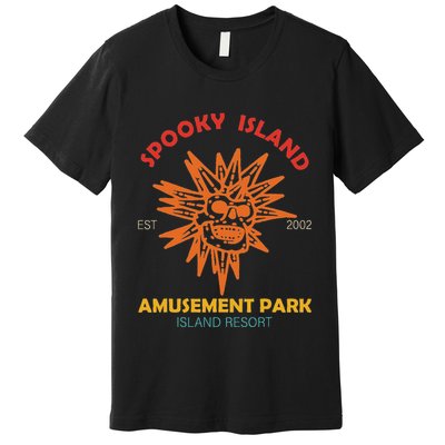 Spooky Island Est 2002 Amusement Park Island Resort Premium T-Shirt