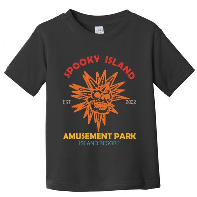 Spooky Island Est 2002 Amusement Park Island Resort Toddler T-Shirt