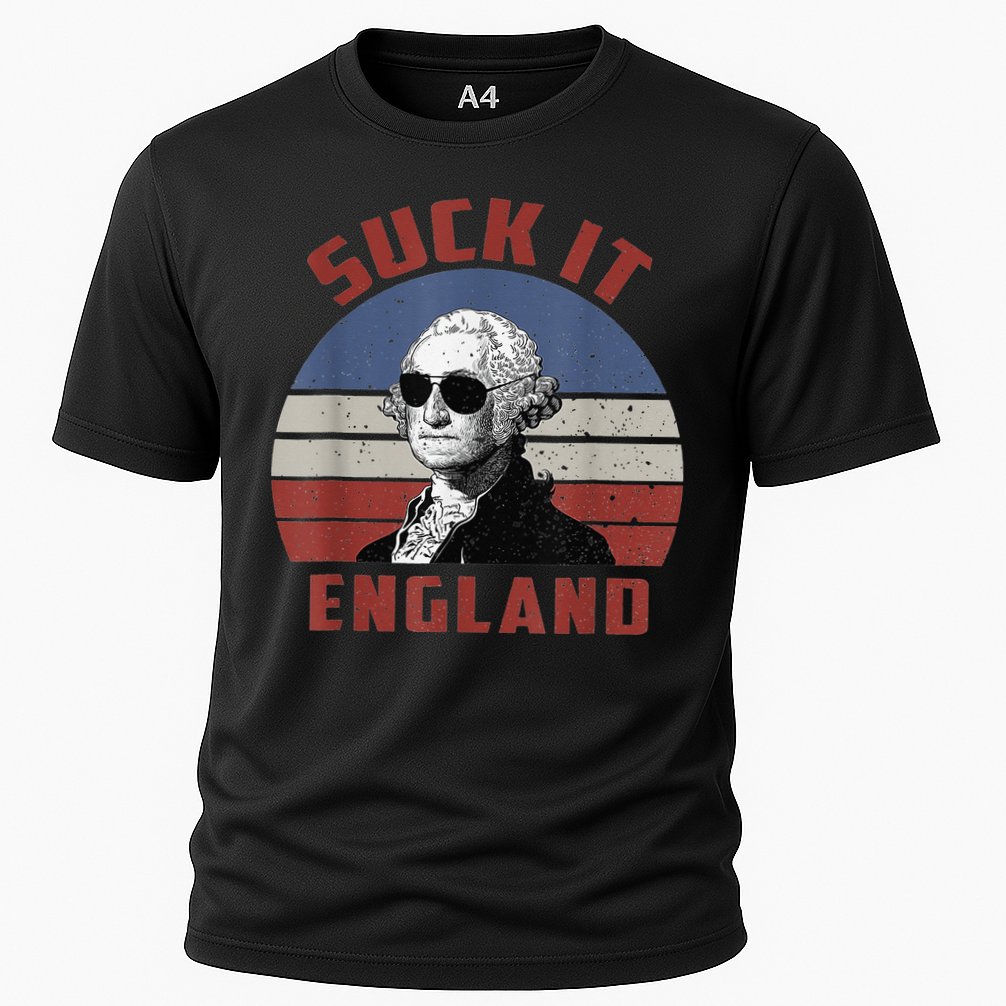 Suck It England Funny 4th of July Performance Shirt