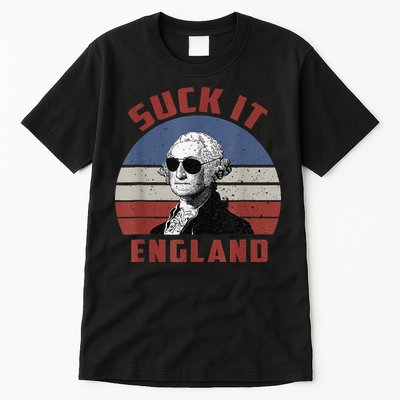 Suck It England Funny 4th of July Tall T-Shirt