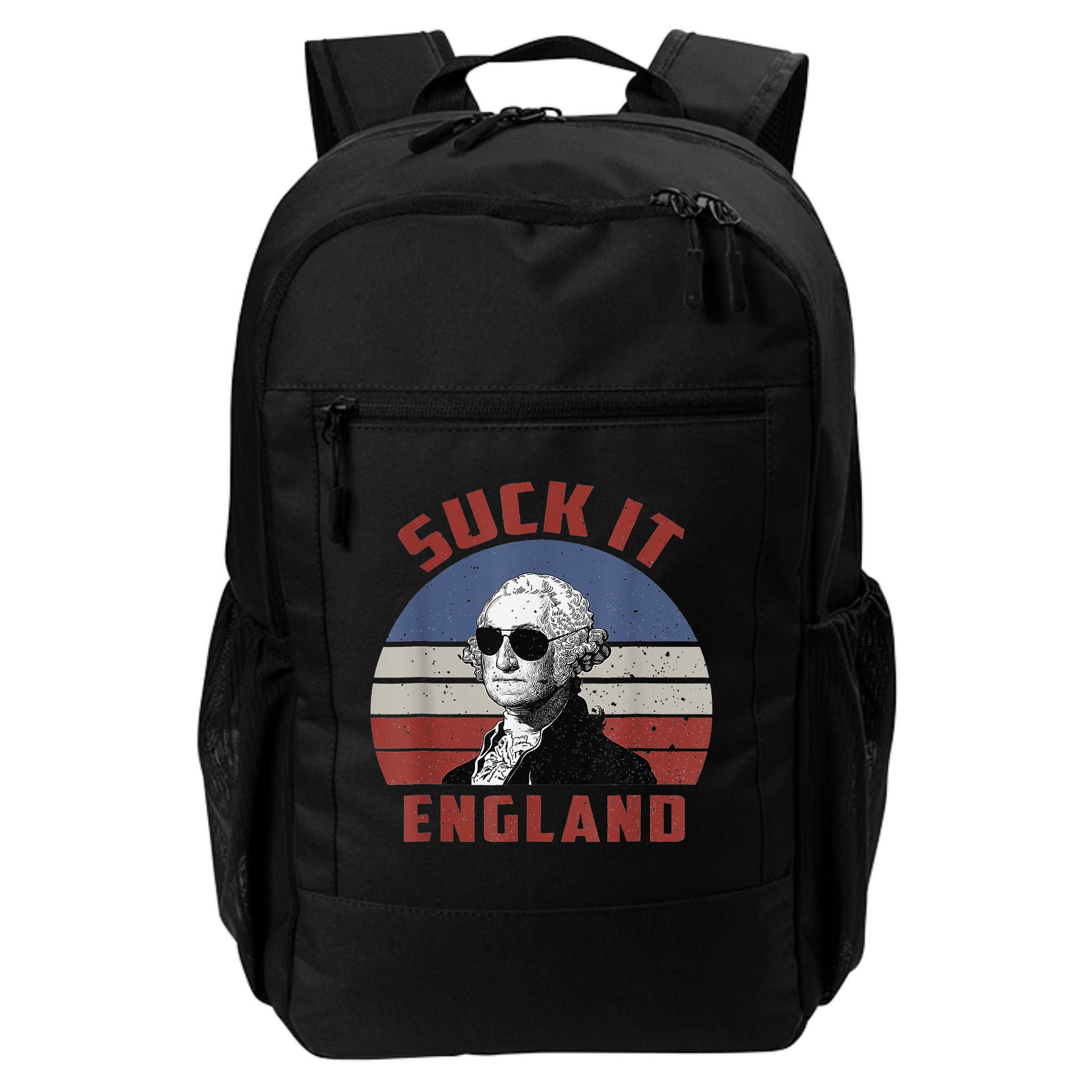 Suck It England Funny 4th of July Backpack