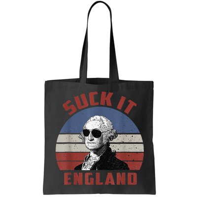 Suck It England Funny 4th of July Bag