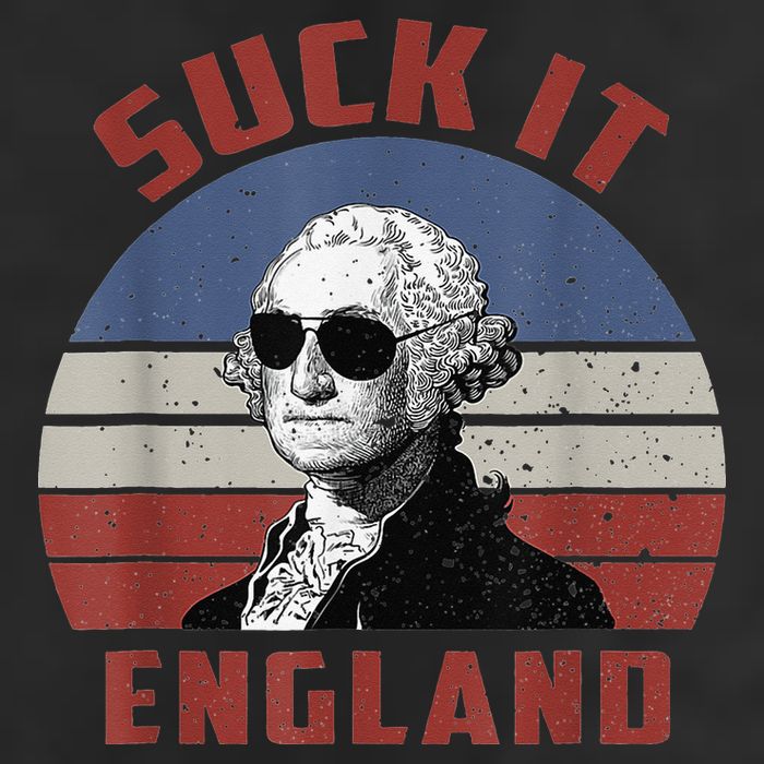 Suck It England Funny 4th of July Golf Towel
