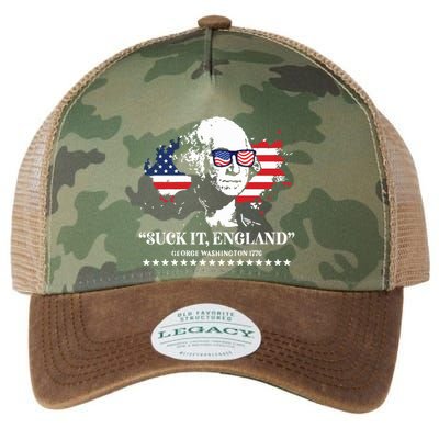 Suck It England George Washington 1776 Legacy Tie Dye Trucker Hat