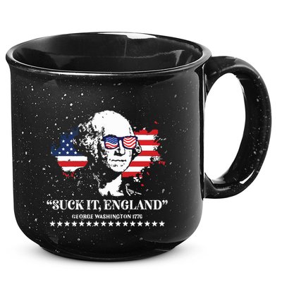Suck It England George Washington 1776 15oz Campfire Ceramic Mug