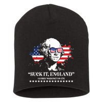 Suck It England George Washington 1776 Short Acrylic Beanie