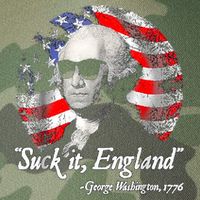 Suck It England 4th Of July George Washington Legacy Tie Dye Trucker Hat