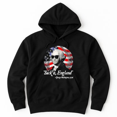 Suck It England 4th Of July George Washington Hoodie