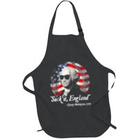 Suck It England 4th Of July George Washington Apron