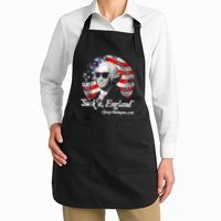 Suck It England 4th Of July George Washington Apron