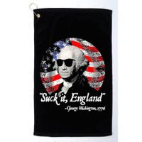 Suck It England 4th Of July George Washington Golf Towel