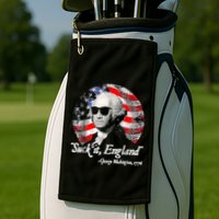 Suck It England 4th Of July George Washington Golf Towel