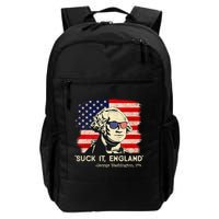 Suck It England Funny 4th Of July Funny George Washington Backpack
