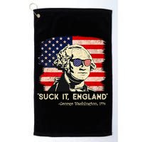 Suck It England Funny 4th Of July Funny George Washington Golf Towel