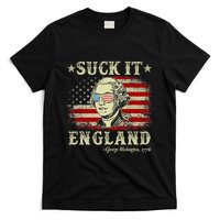 Suck It England Funny 4th Of July George Washington 1776 T-Shirt