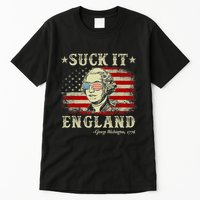Suck It England Funny 4th Of July George Washington 1776 Tall T-Shirt