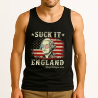 Suck It England Funny 4th Of July George Washington 1776 Tank Top