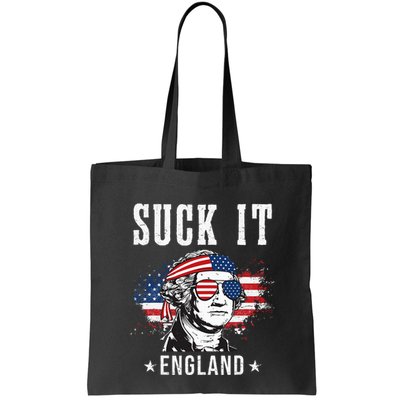 Suck It England Funny 4th of July George Washington Funny Bag