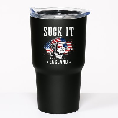Suck It England Funny 4th of July George Washington Funny Tumbler
