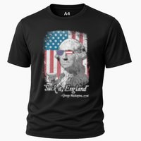 Suck It England Funny 4th of July George Washington 1776 Cooling Performance Crew T-Shirt