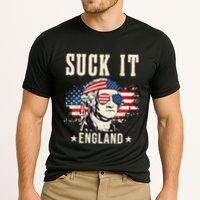 Suck It England Funny 4th Of July George Washington Cooling Performance Crew T-Shirt