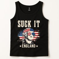 Suck It England Funny 4th Of July George Washington Tank Top