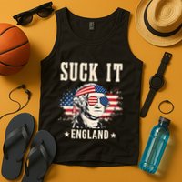Suck It England Funny 4th Of July George Washington Tank Top