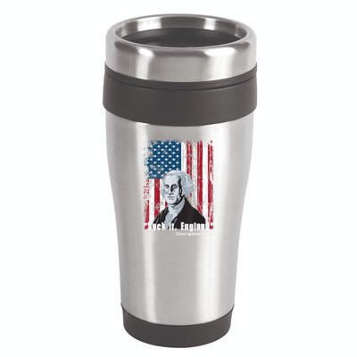 Suck It England Funny 4th Of July George Washington 1776 16oz Travel Tumbler
