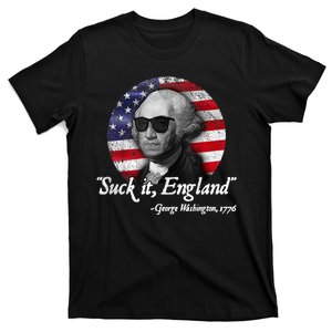 Suck It England Funny 4th Of July George Washington 1776 T-Shirt