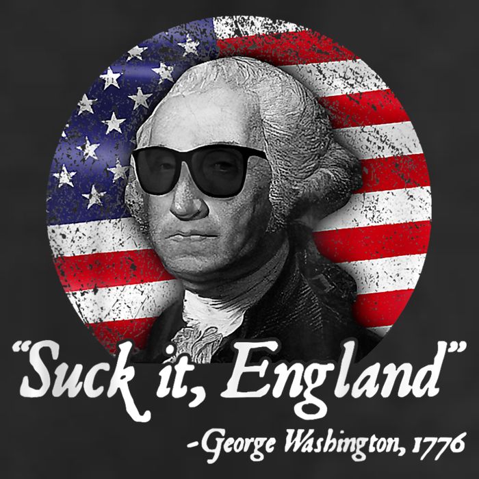 Suck It England Funny 4th Of July George Washington 1776 15oz Campfire Ceramic Mug