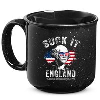 Suck It England Funny 4th Of July George Washington 1776 15oz Campfire Ceramic Mug