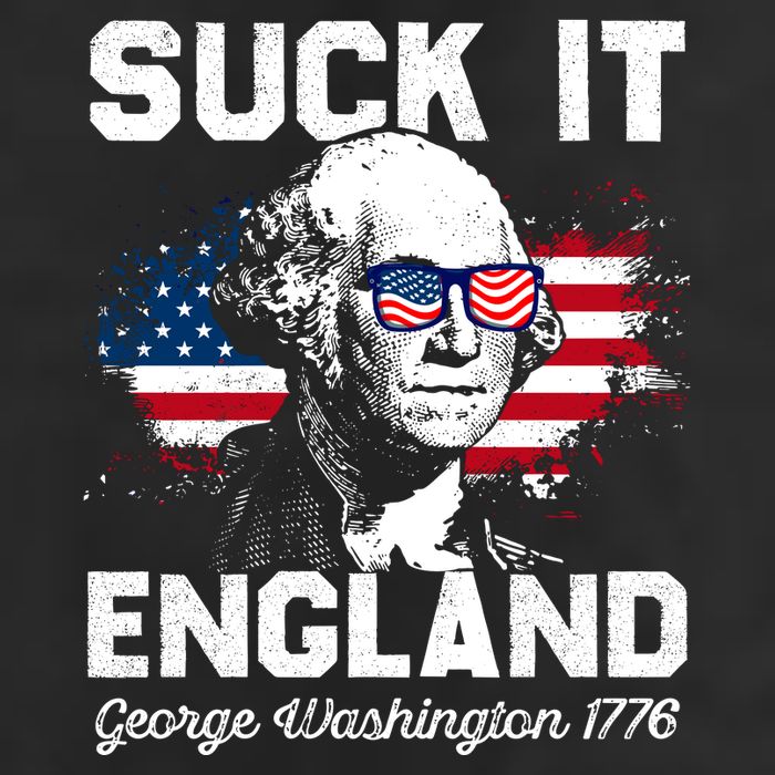 Suck It England Funny 4th Of July George Washington 1776 Golf Towel