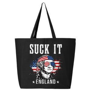 Suck It England Funny 4th Of July George Washington Funny 25L Jumbo Tote