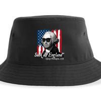 Suck It England Funny George Washington Usa Flag 4th Of July Sustainable Bucket Hat