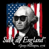 Suck It England Funny George Washington Usa Flag 4th Of July Sustainable Bucket Hat
