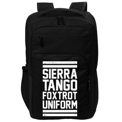 Sierra Tango Foxtrot Uniform STFU Impact Tech Backpack