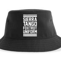 Sierra Tango Foxtrot Uniform STFU Sustainable Bucket Hat
