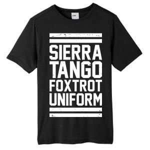 Sierra Tango Foxtrot Uniform STFU Tall Fusion ChromaSoft Performance T-Shirt