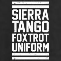 Sierra Tango Foxtrot Uniform STFU 25L Jumbo Tote