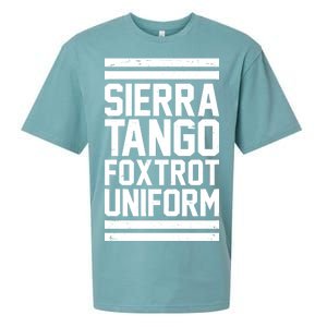 Sierra Tango Foxtrot Uniform STFU Sueded Cloud Jersey T-Shirt