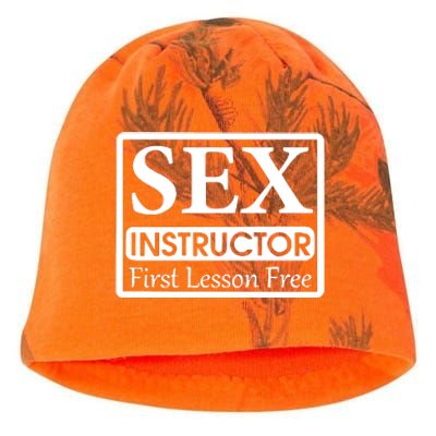 Sex Instructor First Free Lesson Kati - Camo Knit Beanie